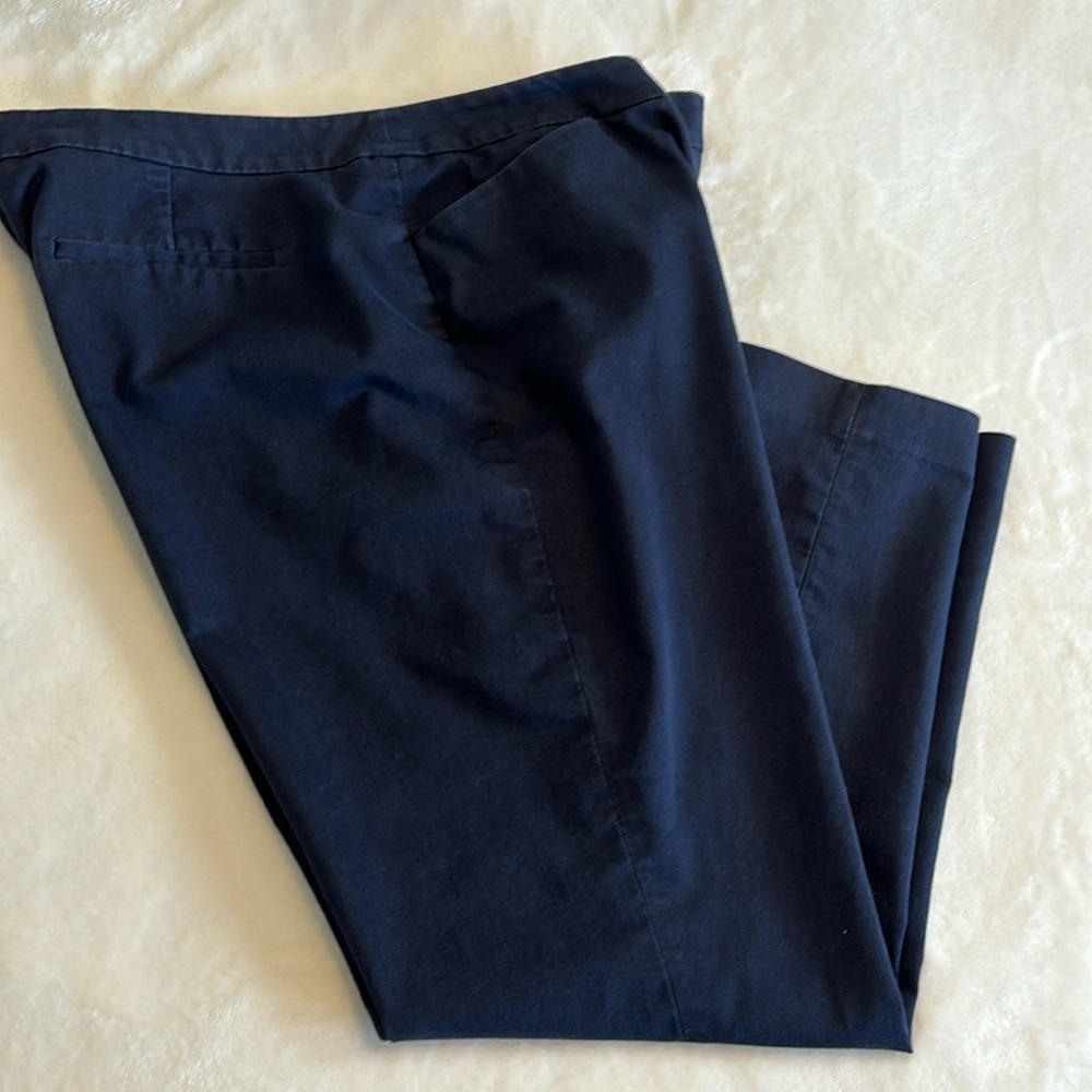 Women's HALOGEN Denim Colored Ankle Pants Size 14- Sweet Staple